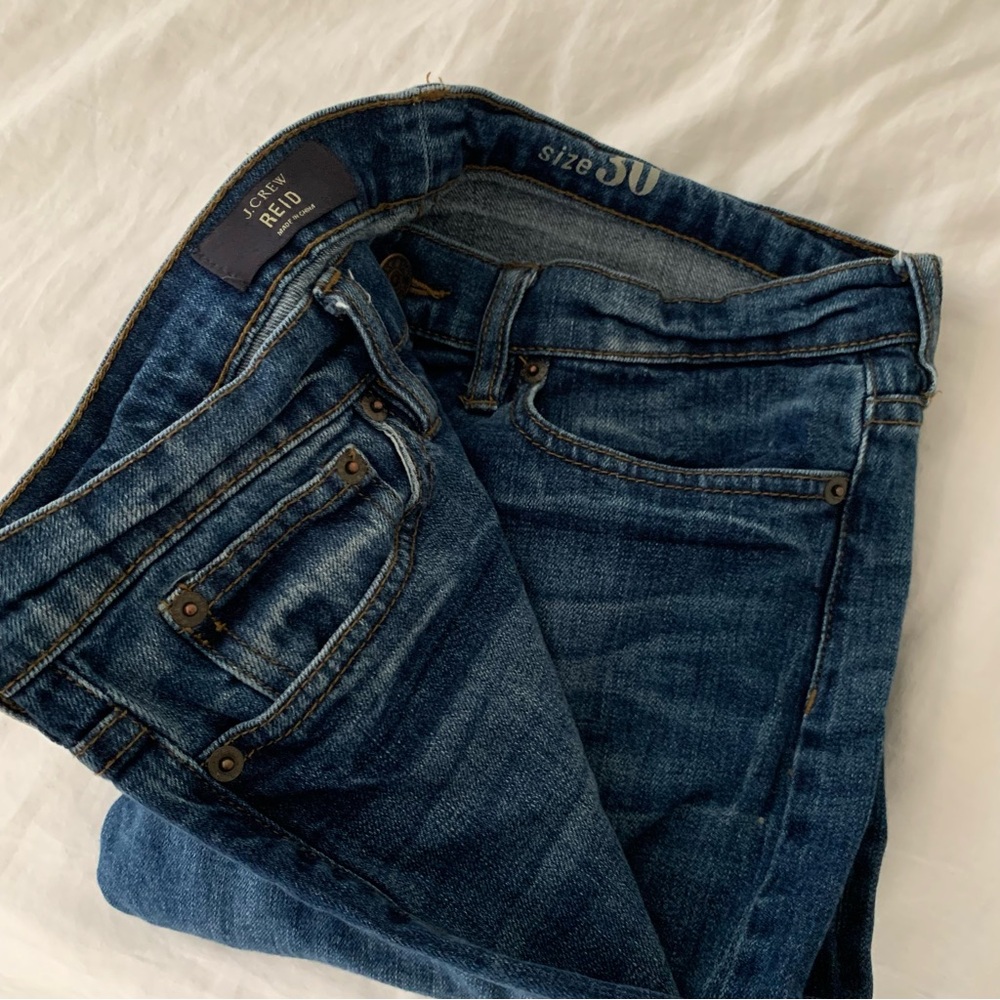 J Crew Reid Blue Jeans - Picture 3 of 7